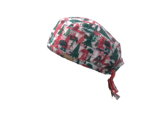 Spot the Reindees Spark Scrub Cap