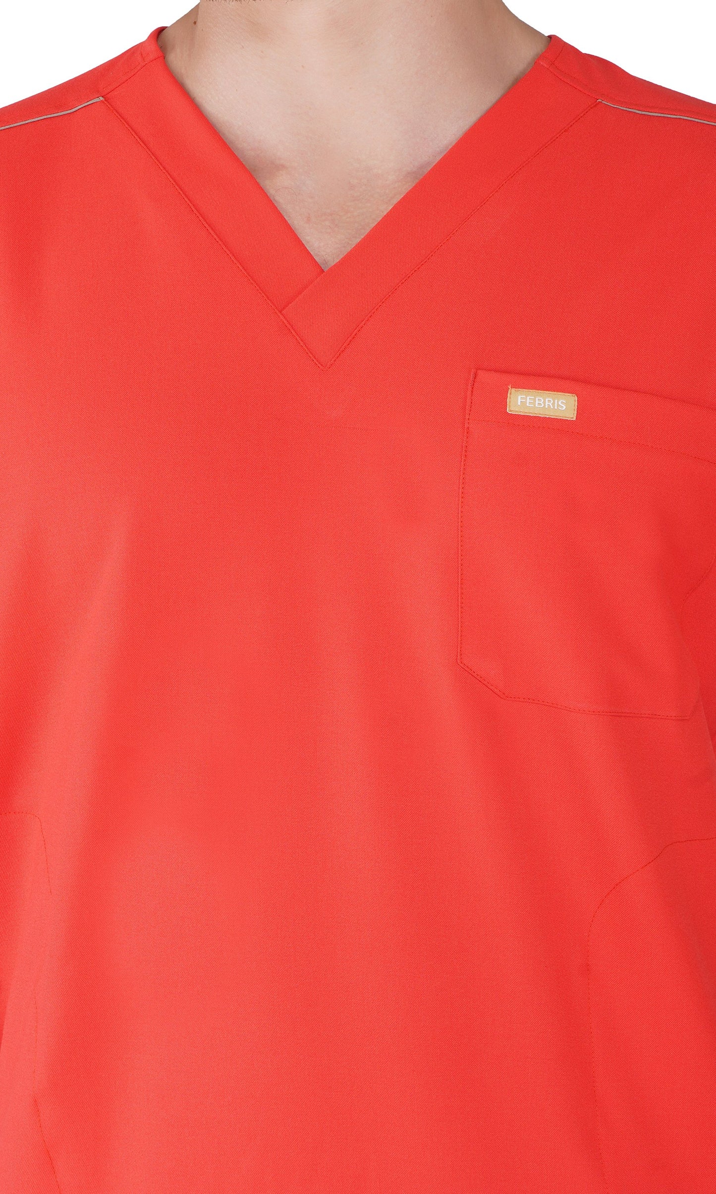 Hafnar Three-Pocket Scrub Top