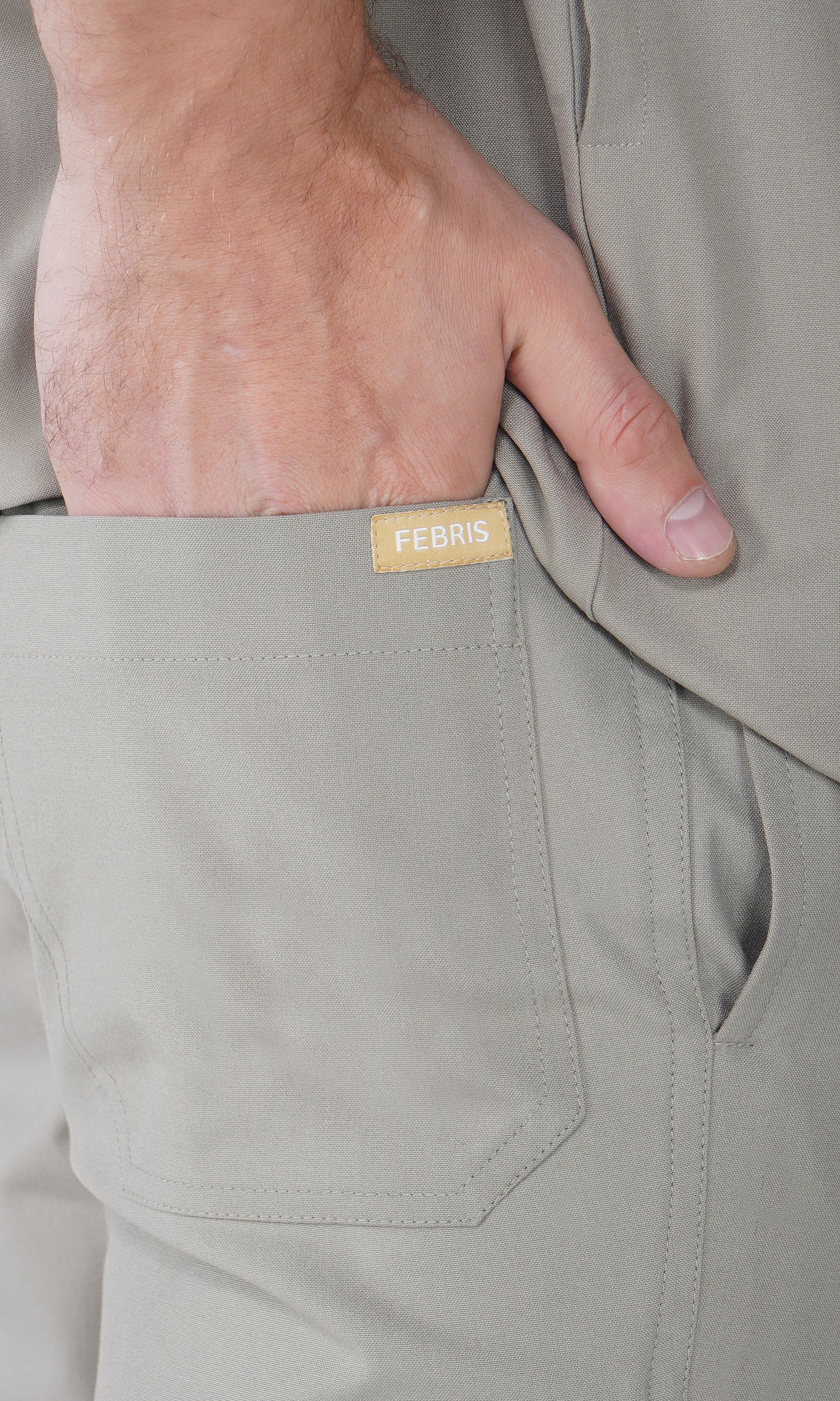 Husawik Straight Scrub Pants