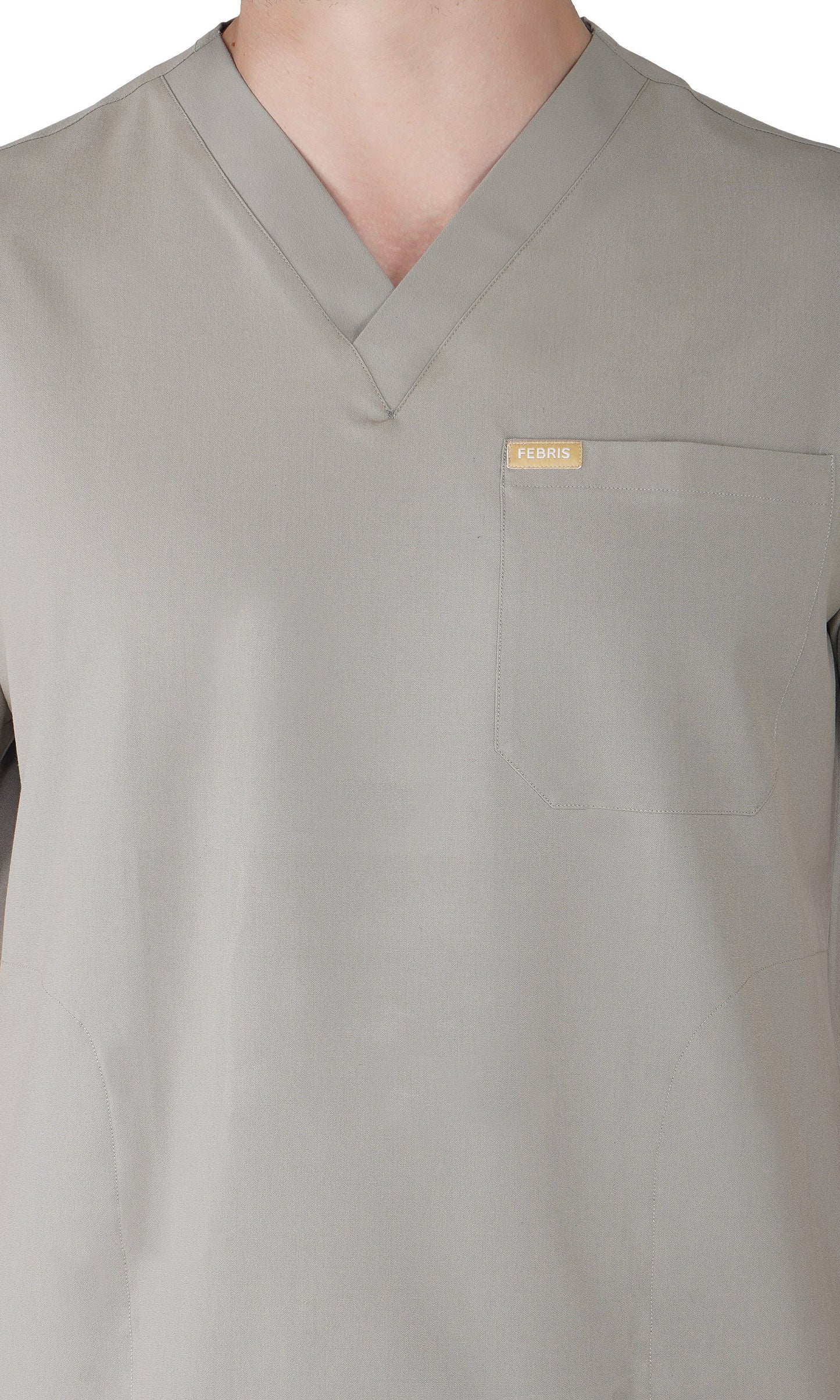 Hafnar Three-Pocket Scrub Top