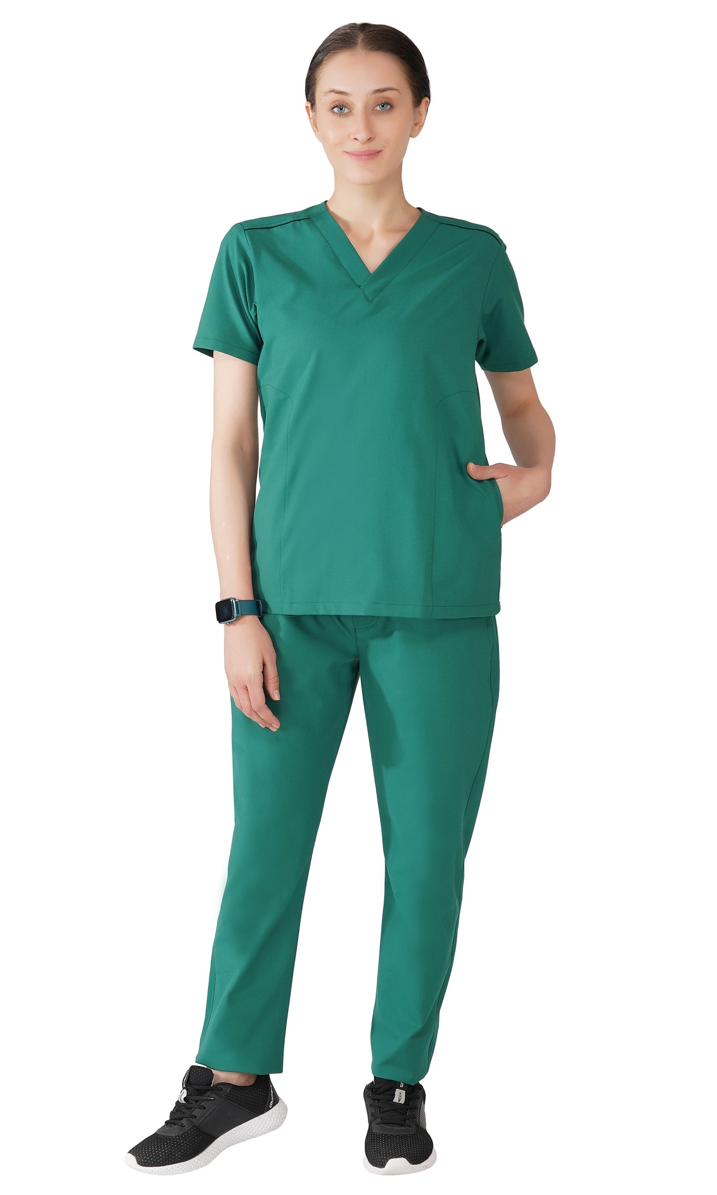 Brisbane Two-Pocket Scrub Top