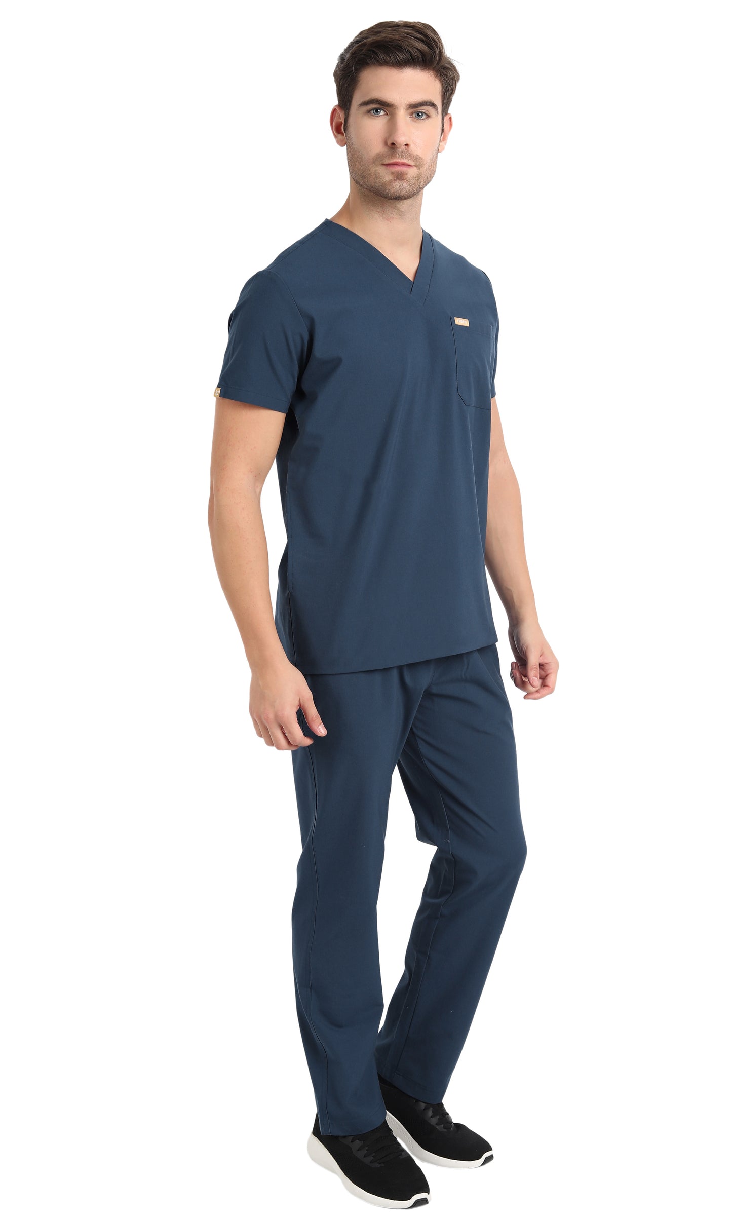 Hafnar Three-Pocket Scrub Top