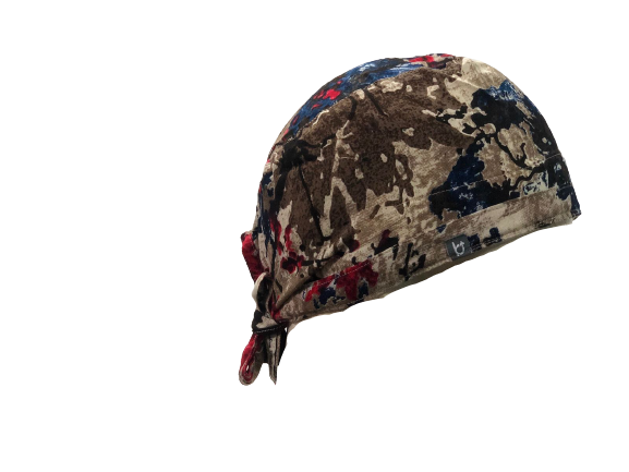 Scrub Cap Floral Design