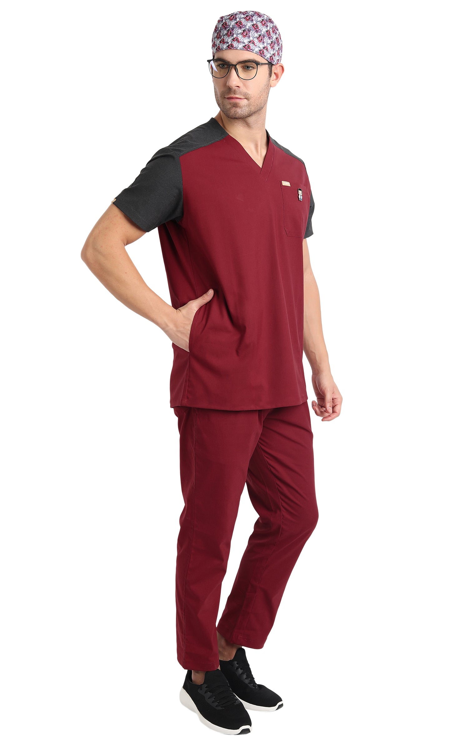 Maroon+Grey