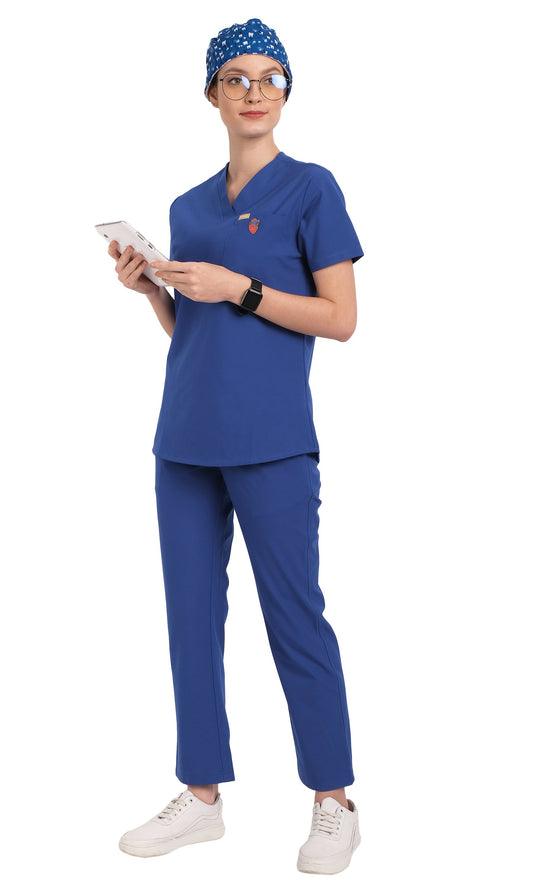 Akuri One-Pocket Scrub Top