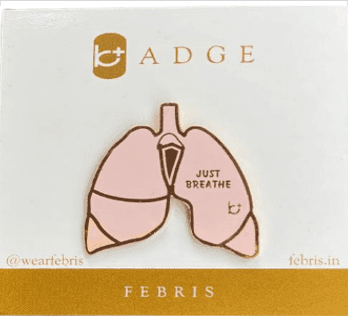 Febris Be Drunk in Love & High on life Badge