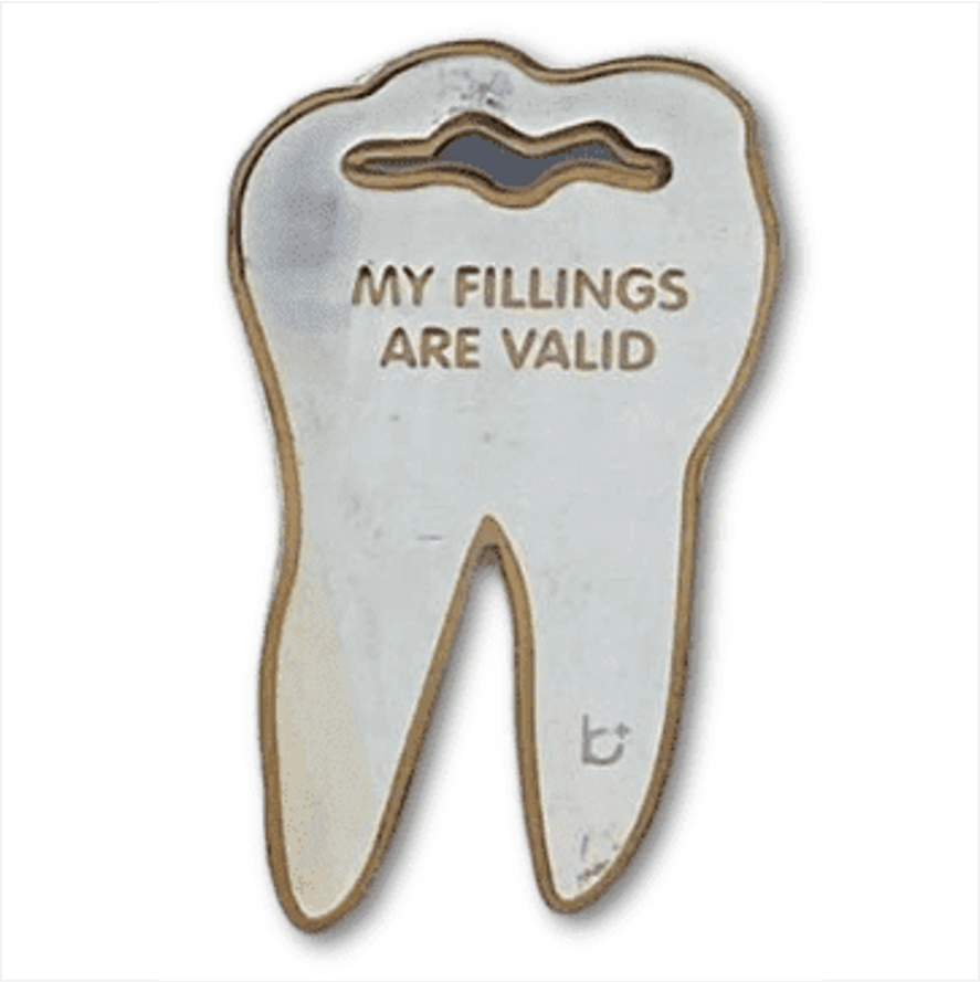 Febris My Fillings are valid Badge
