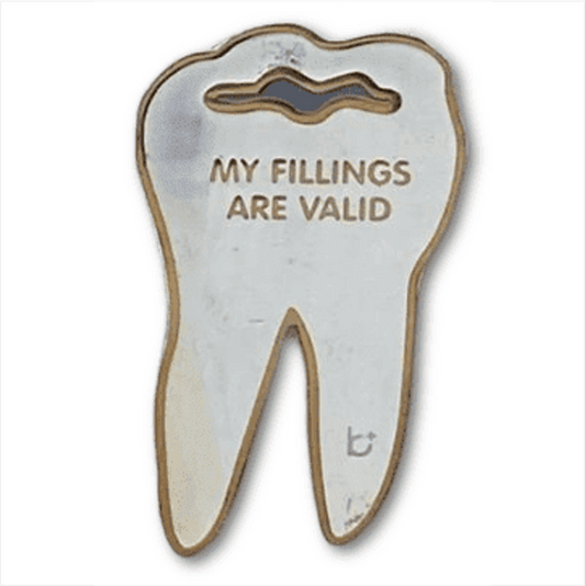 Febris My Fillings are valid Badge