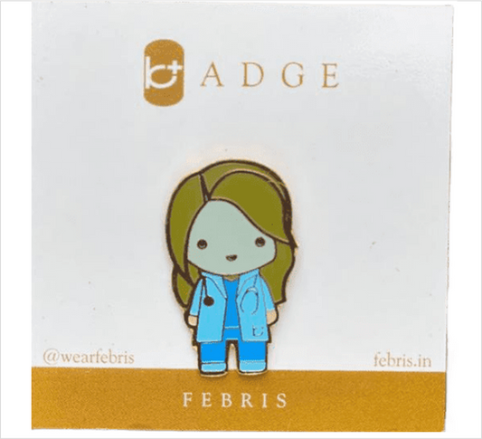 Febris Mini me Girl Badge
