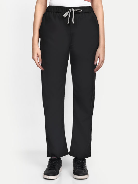 FEBRIS iScrubs Women's 4 - Pocket Scrub Pant (Black)