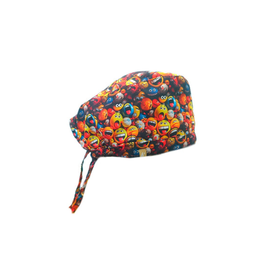 Smileys Scrub Cap