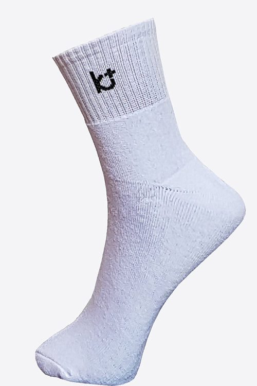 Logo printed - Qtr Length socks