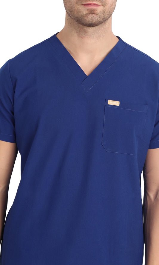 Hafnar Three-Pocket Scrub Top