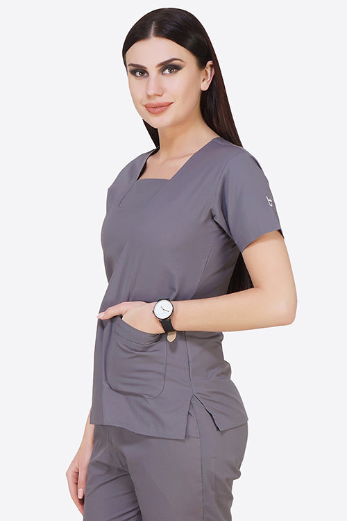 Lucie Scrub Top