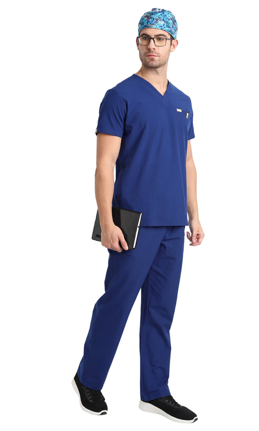 Hafnar Three-Pocket Scrub Top