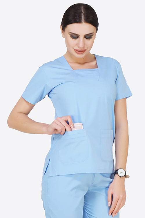 Lucie Scrub Top