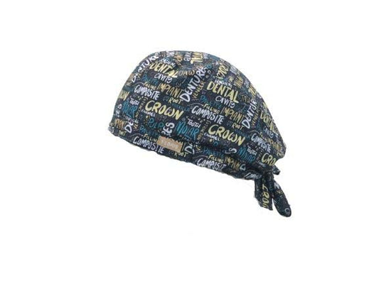 Dentures & Crowns Spark Scrub Cap