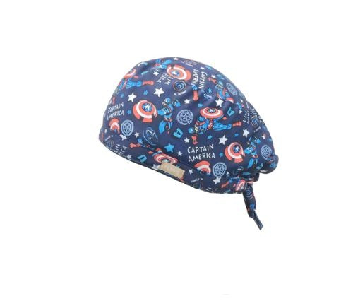 Febris "Captain America" Spark Scrub Cap