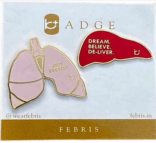 Febris Be Drunk in Love & High on life Badge