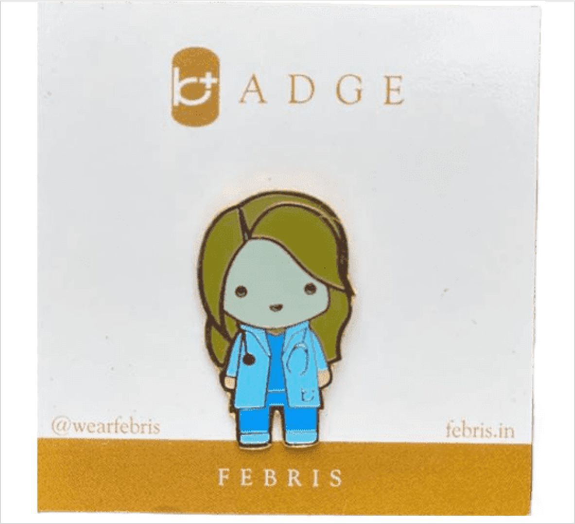 Febris Mini me Girl Badge