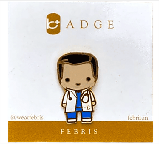 Febris Mini Me Boy Badge