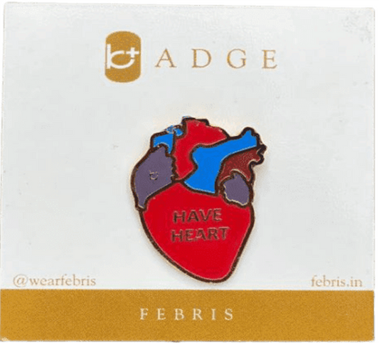 Febris Have Heart Badge